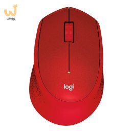 Mysz Logitech M330 910-004911 (optyczna; 1000 DPI; kolor czerwony)