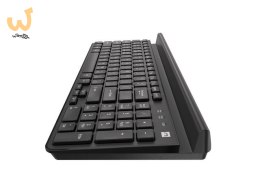 NATEC KLAWIATURA BEZPRZEWODOWA FELIMARE US SLIM BLUETOOTH+2.4GHZ UCHWYT NA TABLET/SMARTFON NKL-1973