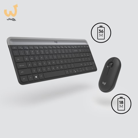 Wireless Keyboard and Mouse Combo MK470 GRAPHITE Wireless Keyboard and Mouse Combo MK470 GRAPHITE