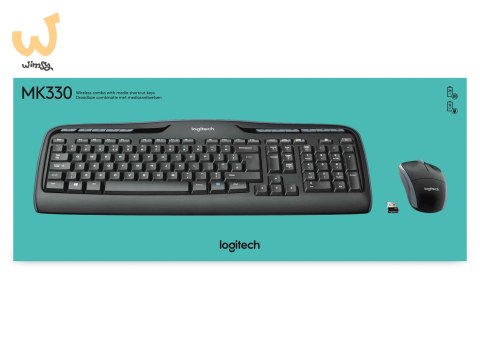 ZESTAW LOGITECH WIRELESS COMBO MK330 BEZPRZEWODOWY ZESTAW LOGITECH WIRELESS COMBO MK330 BEZPRZEWODOWY
