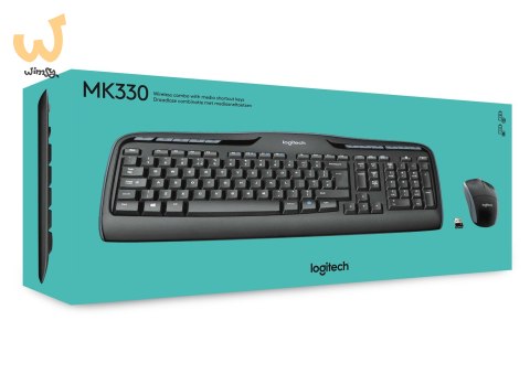 ZESTAW LOGITECH WIRELESS COMBO MK330 BEZPRZEWODOWY ZESTAW LOGITECH WIRELESS COMBO MK330 BEZPRZEWODOWY