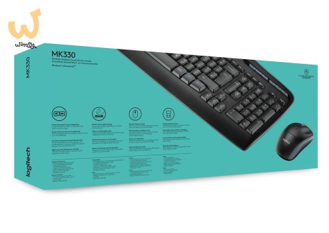 ZESTAW LOGITECH WIRELESS COMBO MK330 BEZPRZEWODOWY ZESTAW LOGITECH WIRELESS COMBO MK330 BEZPRZEWODOWY