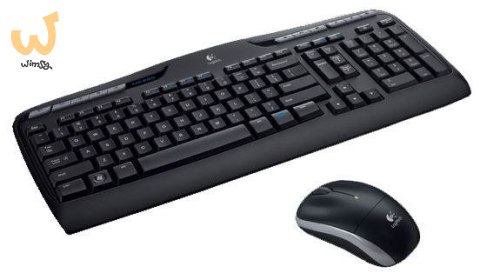 Zestaw bezprzewodowa klawiatura + mysz Logitech 920-003999 (membranowa; USB 2.0; kolor czarny; optyczna) Zestaw bezprzewodowa klawiatura + mysz Logitech 920-003999 (membranowa; USB 2.0; kolor czarny; optyczna)