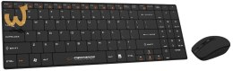 Zestaw klawiatura + mysz Esperanza EK122K (USB 2.0; (US); kolor czarny; laserowa)