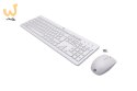 Zestaw klawiatura + mysz HP 230 Wireless Mouse and Keyboard Combo bezprzewodowe białe 3L1F0AA