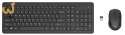 Zestaw klawiatura + mysz HP 330 Wireless Mouse and Keyboard Combo czarne 2V9E6AA