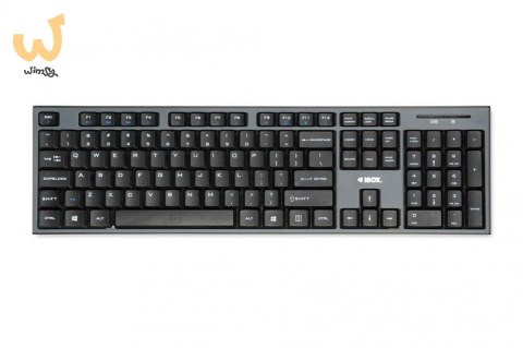 Zestaw klawiatura + mysz IBOX DESKTOP PRO KIT IKMS606W (USB 2.0; (US); kolor czarny; optyczna; 1200 DPI) Zestaw klawiatura + mysz IBOX DESKTOP PRO KIT IKMS606W (USB 2.0; (US); kolor czarny; optyczna; 1200 DPI)