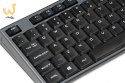 Zestaw klawiatura + mysz IBOX DESKTOP PRO KIT IKMS606W (USB 2.0; (US); kolor czarny; optyczna; 1200 DPI)