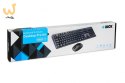 Zestaw klawiatura + mysz IBOX DESKTOP PRO KIT IKMS606W (USB 2.0; (US); kolor czarny; optyczna; 1200 DPI)