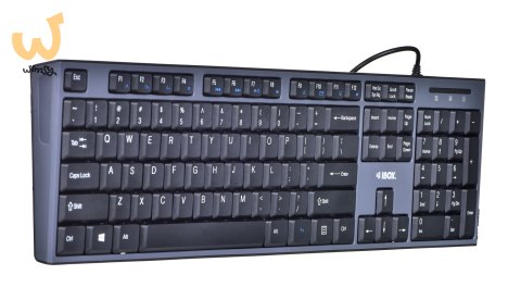 Zestaw klawiatura + mysz IBOX IKMS606 (USB 2.0; (US); kolor czarny; optyczna; 800 DPI) Zestaw klawiatura + mysz IBOX IKMS606 (USB 2.0; (US); kolor czarny; optyczna; 800 DPI)