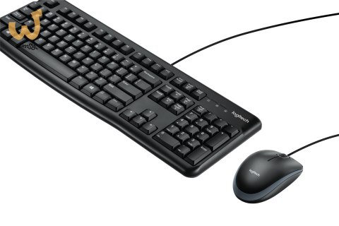 Zestaw klawiatura + mysz Logitech MK120 920-002562 (membranowa; USB 2.0; (US); kolor czarny; optyczna; 1000 DPI) Zestaw klawiatura + mysz Logitech MK120 920-002562 (membranowa; USB 2.0; (US); kolor czarny; optyczna; 1000 DPI)