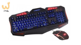 Zestaw klawiatura + mysz membranowa Esperanza EGK3000 (USB 2.0; kolor czarny; optyczna)
