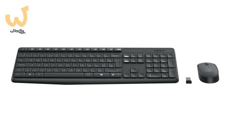 Zestaw klawiatura + mysz membranowa Logitech MK235 920-007931 (USB 3.0; kolor szary; optyczna) Zestaw klawiatura + mysz membranowa Logitech MK235 920-007931 (USB 3.0; kolor szary; optyczna)