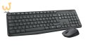 Zestaw klawiatura + mysz membranowa Logitech MK235 920-007931 (USB 3.0; kolor szary; optyczna)