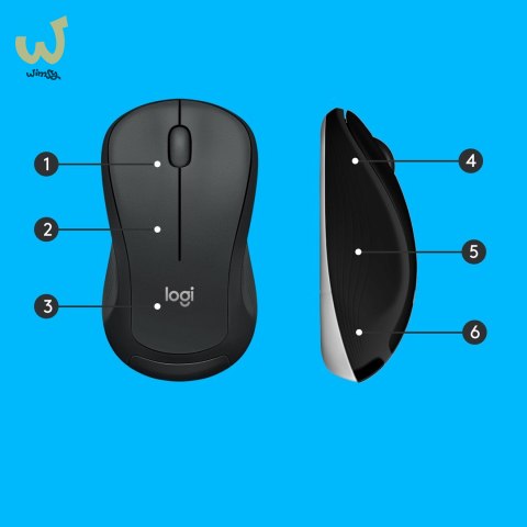 Zestaw klawiatura + mysz membranowa Logitech MK540 920-008685 (USB; kolor czarny; optyczna; 1000 DPI) Zestaw klawiatura + mysz membranowa Logitech MK540 920-008685 (USB; kolor czarny; optyczna; 1000 DPI)