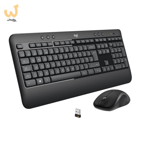 Zestaw klawiatura + mysz membranowa Logitech MK540 920-008685 (USB; kolor czarny; optyczna; 1000 DPI) Zestaw klawiatura + mysz membranowa Logitech MK540 920-008685 (USB; kolor czarny; optyczna; 1000 DPI)
