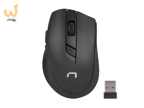 Zestaw klawiatura + mysz membranowa NATEC Stingray NZB-1440 (USB (Radio 2.4 GHz); (US); kolor czarny; optyczna; 1600 DPI, 800 DP Zestaw klawiatura + mysz membranowa NATEC Stingray NZB-1440 (USB (Radio 2.4 GHz); (US); kolor czarny; optyczna; 1600 DPI, 800 DP