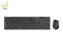 Zestaw klawiatura + mysz membranowa NATEC Stingray NZB-1440 (USB (Radio 2.4 GHz); (US); kolor czarny; optyczna; 1600 DPI, 800 DP