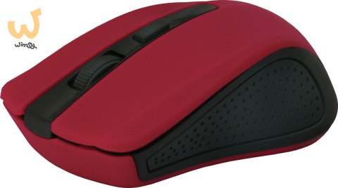 DEFENDER MYSZ BEZPRZEWODOWA ACCURA MM-935 RF CZERWONA OPTICAL 1600DPI 4P 52937