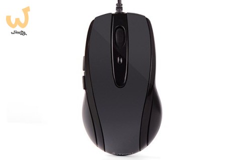 Mysz A4 TECH A4TMYS44125 (optyczna; 1600 DPI; kolor czarny) Mysz A4 TECH A4TMYS44125 (optyczna; 1600 DPI; kolor czarny)