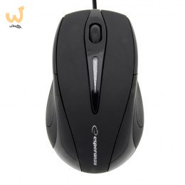 Mysz Esperanza EM102K (optyczna; 800 DPI; kolor czarny) Mysz Esperanza EM102K (optyczna; 800 DPI; kolor czarny)