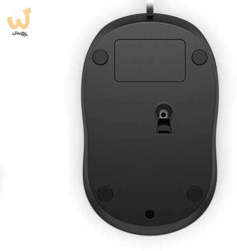 Mysz HP 1000 Wired Optical Mouse with 3 Buttons and 1000 DPI przewodowa czarna 4QM14AA Mysz HP 1000 Wired Optical Mouse with 3 Buttons and 1000 DPI przewodowa czarna 4QM14AA