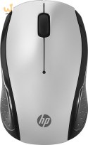 Mysz HP Wireless Mouse 200 Pike Silver bezprzewodowa srebrno-czarna 2HU84AA
