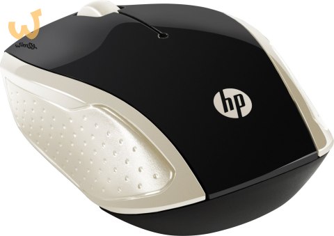 Mysz HP Wireless Mouse 200 Silk Gold bezprzewodowa czarno-złota 2HU83AA Mysz HP Wireless Mouse 200 Silk Gold bezprzewodowa czarno-złota 2HU83AA