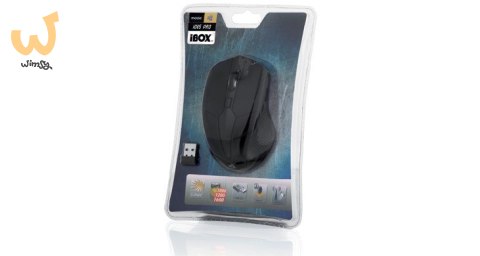 Mysz IBOX i005 Pro IMLAF005W (laserowa; 1600 DPI; kolor czarny) Mysz IBOX i005 Pro IMLAF005W (laserowa; 1600 DPI; kolor czarny)