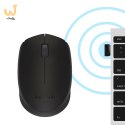 Mysz Logitech B170 910-004798 (optyczna; 1000 DPI; kolor czarny)