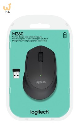 Mysz Logitech M280 910-004287 (optyczna; 1000 DPI; kolor czarny)