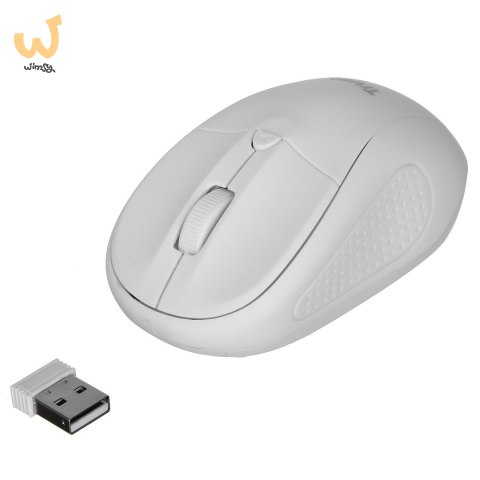 Mysz TRUST Primo Wireless Mouse matt white Mysz TRUST Primo Wireless Mouse matt white