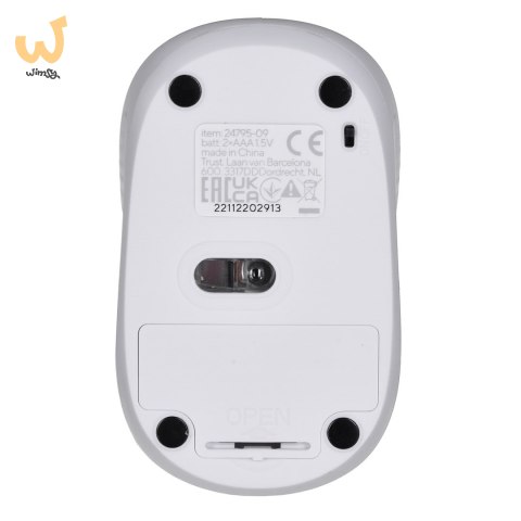 Mysz TRUST Primo Wireless Mouse matt white Mysz TRUST Primo Wireless Mouse matt white