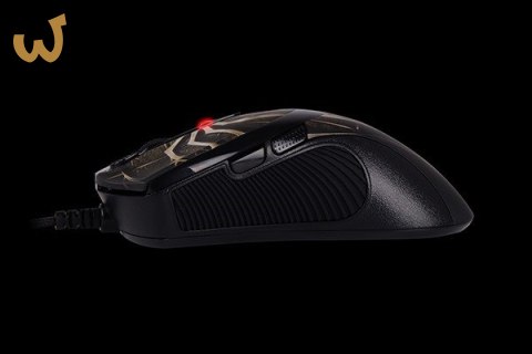 Mysz komputerowa A4 TECH Evo XGame Laser Oscar X747 Brown Fire A4TMYS29980 (laserowa; 3600 DPI; kolor brązowy) Mysz komputerowa A4 TECH Evo XGame Laser Oscar X747 Brown Fire A4TMYS29980 (laserowa; 3600 DPI; kolor brązowy)