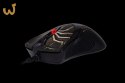Mysz komputerowa A4 TECH Evo XGame Laser Oscar X747 Brown Fire A4TMYS29980 (laserowa; 3600 DPI; kolor brązowy)