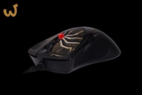 Mysz komputerowa A4 TECH Evo XGame Laser Oscar X747 Brown Fire A4TMYS29980 (laserowa; 3600 DPI; kolor brązowy) Mysz komputerowa A4 TECH Evo XGame Laser Oscar X747 Brown Fire A4TMYS29980 (laserowa; 3600 DPI; kolor brązowy)