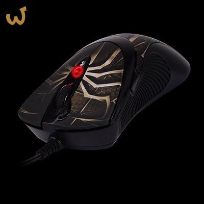 Mysz komputerowa A4 TECH Evo XGame Laser Oscar X747 Brown Fire A4TMYS29980 (laserowa; 3600 DPI; kolor brązowy) Mysz komputerowa A4 TECH Evo XGame Laser Oscar X747 Brown Fire A4TMYS29980 (laserowa; 3600 DPI; kolor brązowy)