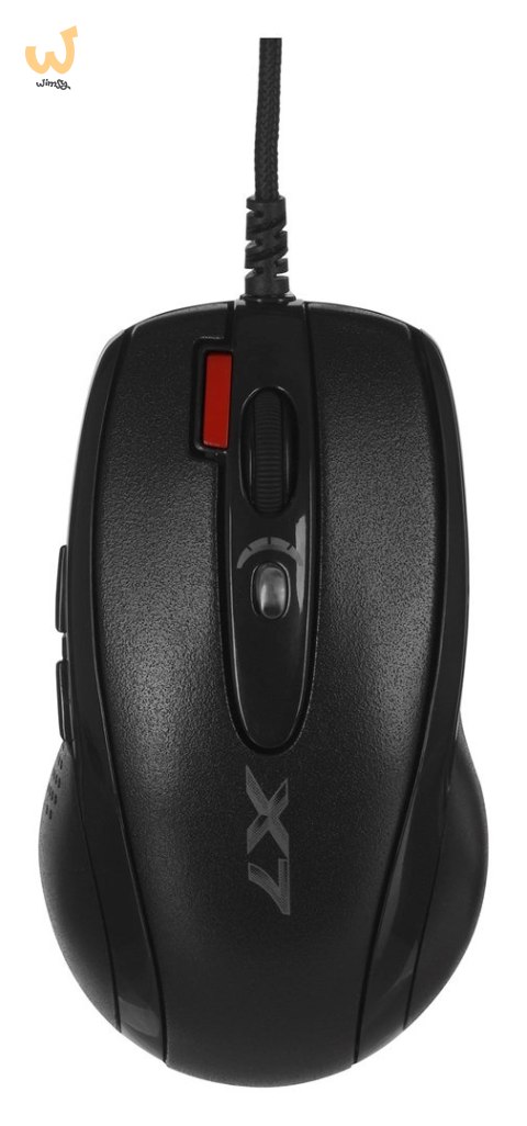 Mysz komputerowa A4 TECH Opto Oscar X710 A4TMYS27923 (optyczna; 2000 DPI; kolor czarny) Mysz komputerowa A4 TECH Opto Oscar X710 A4TMYS27923 (optyczna; 2000 DPI; kolor czarny)