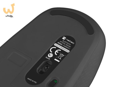 NATEC MYSZ BEZPRZEWODOWA HARRIER 2 1600DPI BLUETOOTH 5.1 CZARNA NMY-1960 NATEC MYSZ BEZPRZEWODOWA HARRIER 2 1600DPI BLUETOOTH 5.1 CZARNA NMY-1960