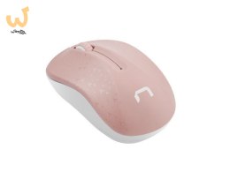 NATEC MYSZ BEZPRZEWODOWA TOUCAN PINK-WHITE 1600DPI NMY-1652