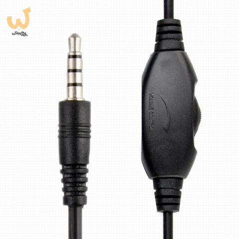 GEMBIRD SŁUCHAWKI MHS-03-BKRD MINI JACK 4-PIN, 1.8M, CZARNO-CZERWONE GEMBIRD SŁUCHAWKI MHS-03-BKRD MINI JACK 4-PIN, 1.8M, CZARNO-CZERWONE