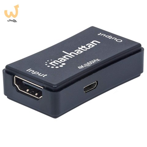 MANHATTAN WZMACNIACZ EXTENDER SYGNAŁU 4K HDMI DO 4 MANHATTAN WZMACNIACZ EXTENDER SYGNAŁU 4K HDMI DO 4