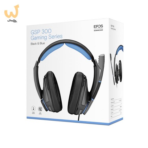 Słuchawki Gamingowe EPOS by Sennheiser GSP 300 BLACK Słuchawki Gamingowe EPOS by Sennheiser GSP 300 BLACK