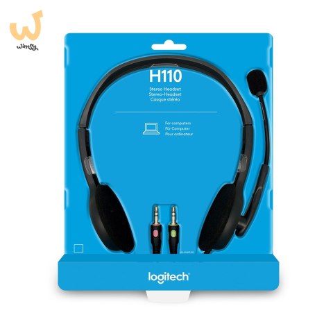 Słuchawki Logitech H110 981-000271 (kolor szary) Słuchawki Logitech H110 981-000271 (kolor szary)