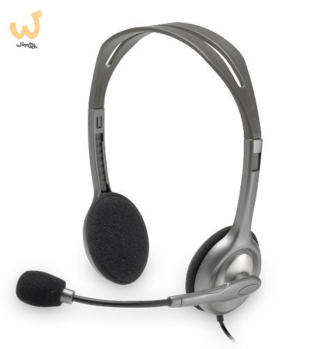 Słuchawki Logitech H110 981-000271 (kolor szary) Słuchawki Logitech H110 981-000271 (kolor szary)