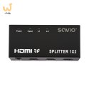 Splitter SAVIO cl-42 (HDMI; 2x HDMI)