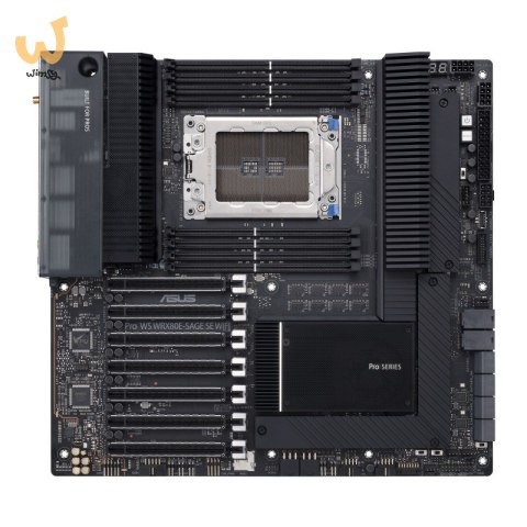 ASUS PRO WS WRX80E-SAGE SE WIFI AMD WRX80 Threadripper PRO, Intel I211-AT 2x2.5 Gb LAN, USB 3.2 Gen 2x2 Type-C port, 7 x PCIe 4.