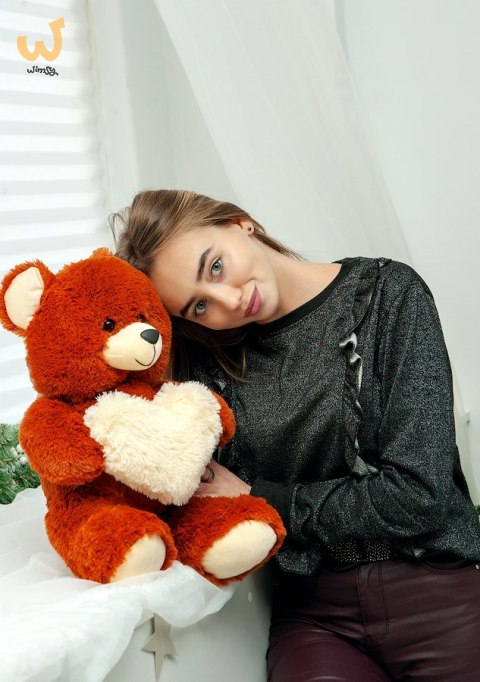 Miś FRANK 50cm brązowy Miś FRANK 50cm brązowy