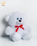 Miś TOMMY 65cm biały