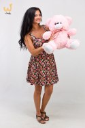 Miś TOMMY 65cm różowy